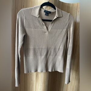 Club Monaco Beige Knit Sweater